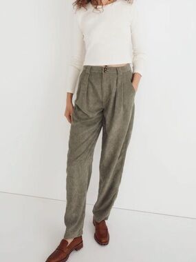 MADEWELL CORDUROY HIGH RISE TAPERED PANT